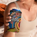 A Bright Future NAIDOC 2025 4 in 1 Can Cooler Tumbler Aboriginal Indigenous Art