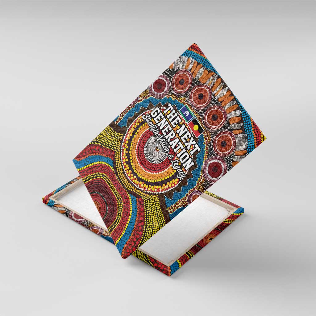 A Bright Future NAIDOC 2025 Canvas Wall Art Aboriginal Indigenous Art