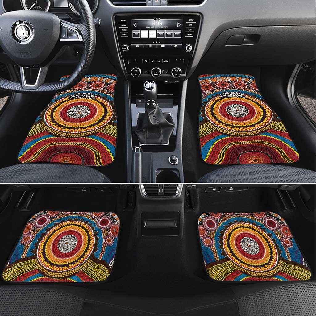 A Bright Future NAIDOC 2025 Car Mats Aboriginal Indigenous Art