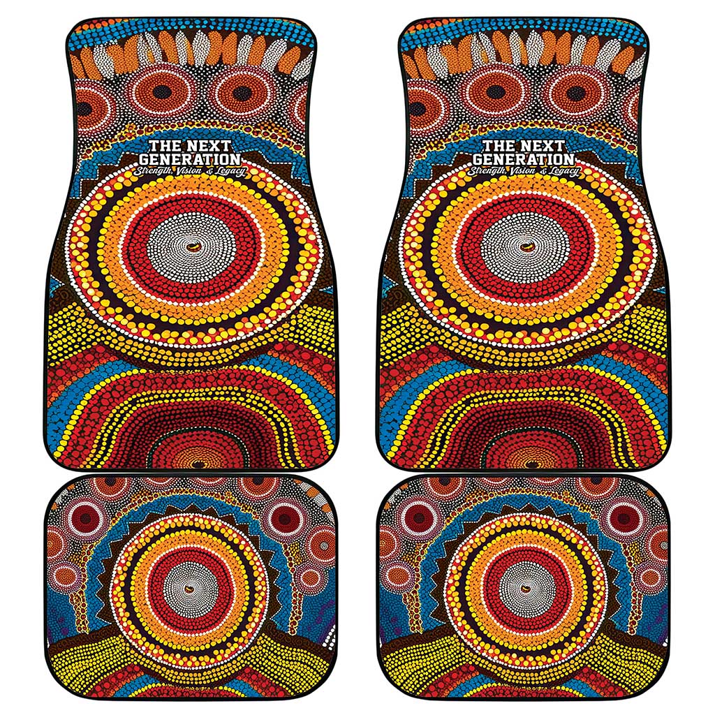 A Bright Future NAIDOC 2025 Car Mats Aboriginal Indigenous Art