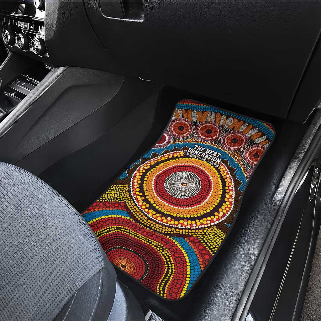 A Bright Future NAIDOC 2025 Car Mats Aboriginal Indigenous Art
