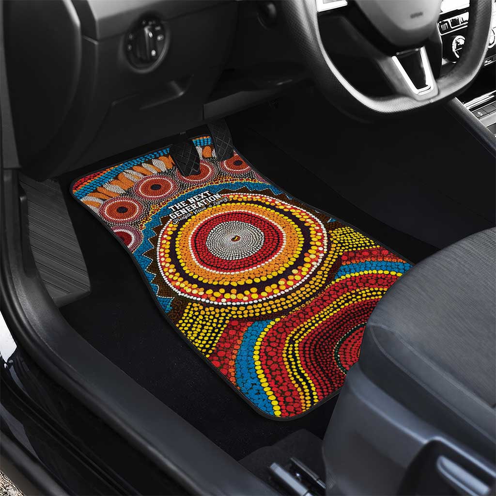 A Bright Future NAIDOC 2025 Car Mats Aboriginal Indigenous Art