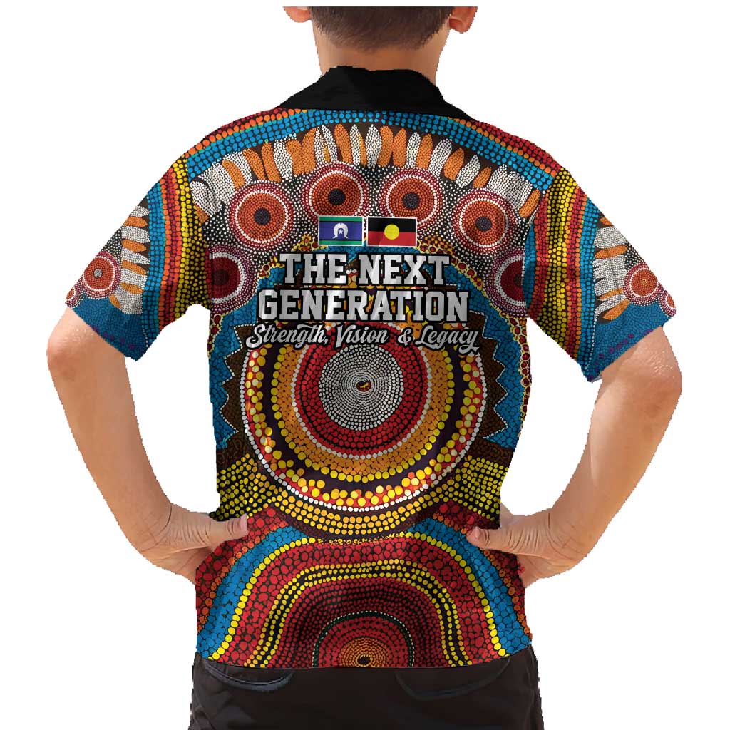 A Bright Future NAIDOC 2025 Family Matching Mermaid Dress and Hawaiian Shirt Aboriginal Indigenous Art