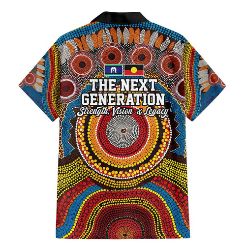 A Bright Future NAIDOC 2025 Family Matching Mermaid Dress and Hawaiian Shirt Aboriginal Indigenous Art