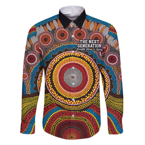A Bright Future NAIDOC 2025 Family Matching Mermaid Dress and Hawaiian Shirt Aboriginal Indigenous Art