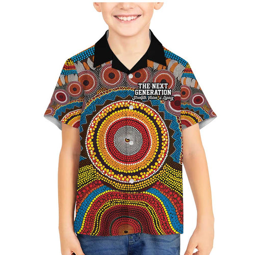 A Bright Future NAIDOC 2025 Family Matching Mermaid Dress and Hawaiian Shirt Aboriginal Indigenous Art