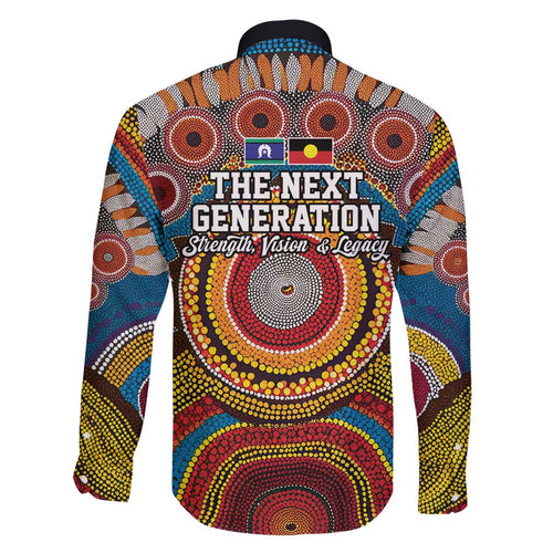 A Bright Future NAIDOC 2025 Family Matching Puletasi and Hawaiian Shirt Aboriginal Indigenous Art