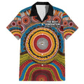 A Bright Future NAIDOC 2025 Family Matching Short Sleeve Bodycon Dress and Hawaiian Shirt Aboriginal Indigenous Art