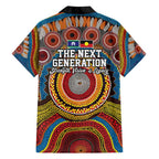 A Bright Future NAIDOC 2025 Family Matching Short Sleeve Bodycon Dress and Hawaiian Shirt Aboriginal Indigenous Art
