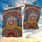 A Bright Future NAIDOC 2025 Garden Flag Aboriginal Indigenous Art