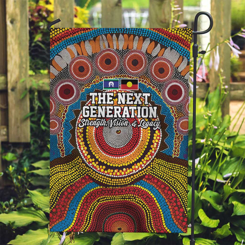 A Bright Future NAIDOC 2025 Garden Flag Aboriginal Indigenous Art