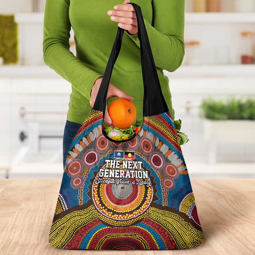 A Bright Future NAIDOC 2025 Grocery Bag Aboriginal Indigenous Art