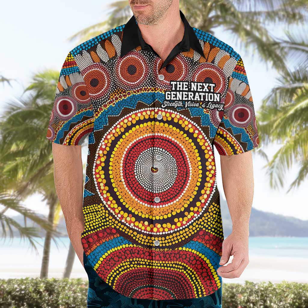 A Bright Future NAIDOC 2025 Hawaiian Shirt Aboriginal Indigenous Art
