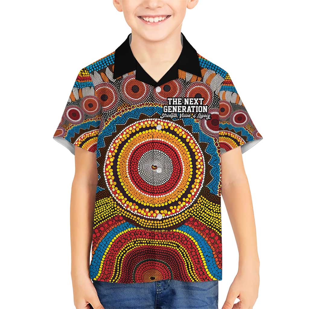 A Bright Future NAIDOC 2025 Hawaiian Shirt Aboriginal Indigenous Art