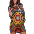 A Bright Future NAIDOC 2025 Hoodie Dress Aboriginal Indigenous Art