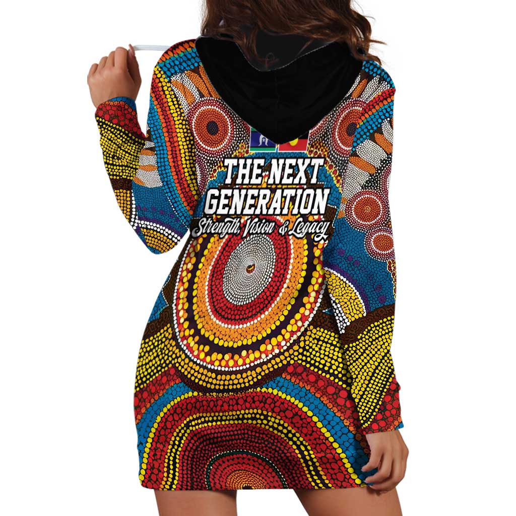 A Bright Future NAIDOC 2025 Hoodie Dress Aboriginal Indigenous Art