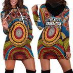 A Bright Future NAIDOC 2025 Hoodie Dress Aboriginal Indigenous Art