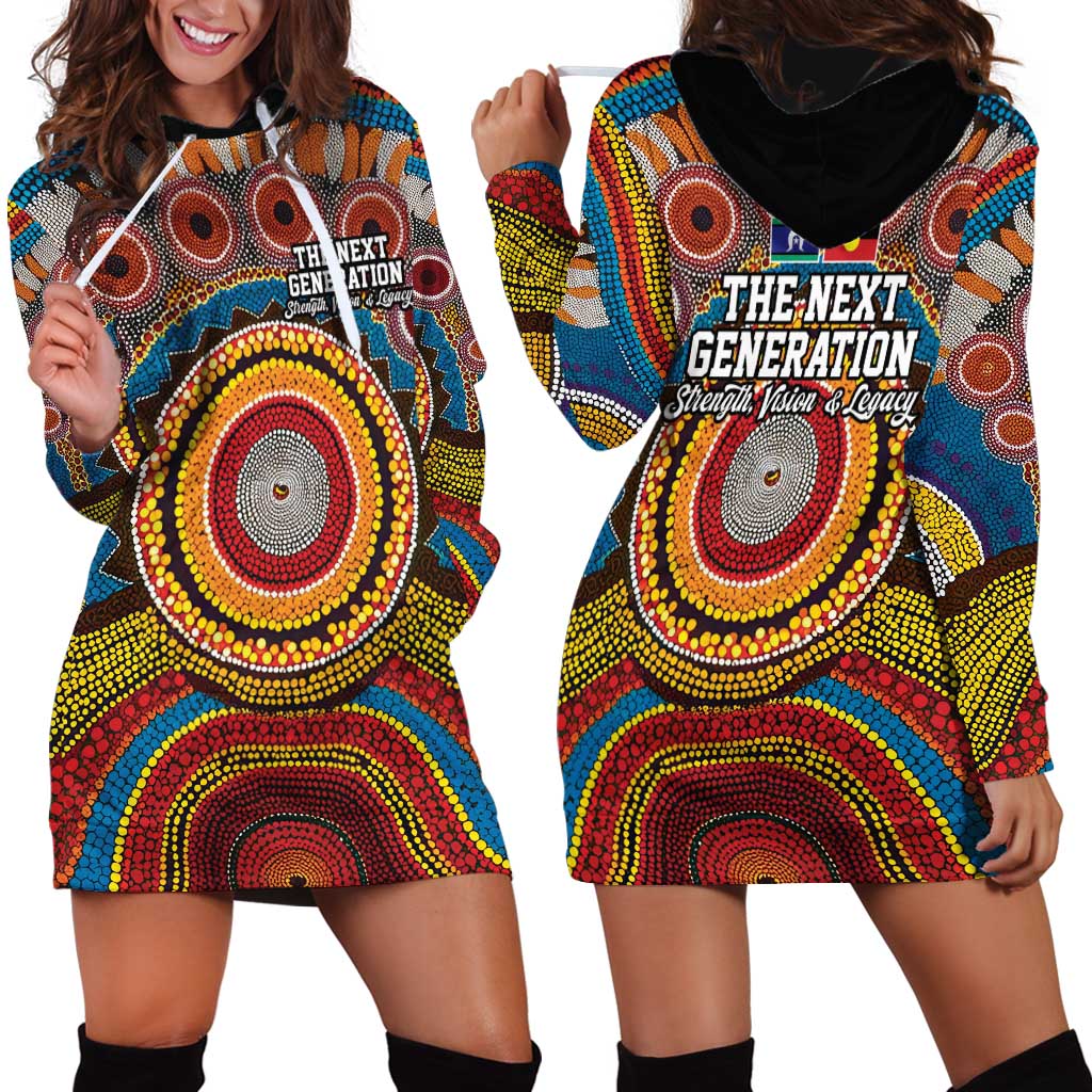 A Bright Future NAIDOC 2025 Hoodie Dress Aboriginal Indigenous Art
