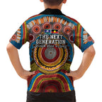 A Bright Future NAIDOC 2025 Kid Hawaiian Shirt Aboriginal Indigenous Art