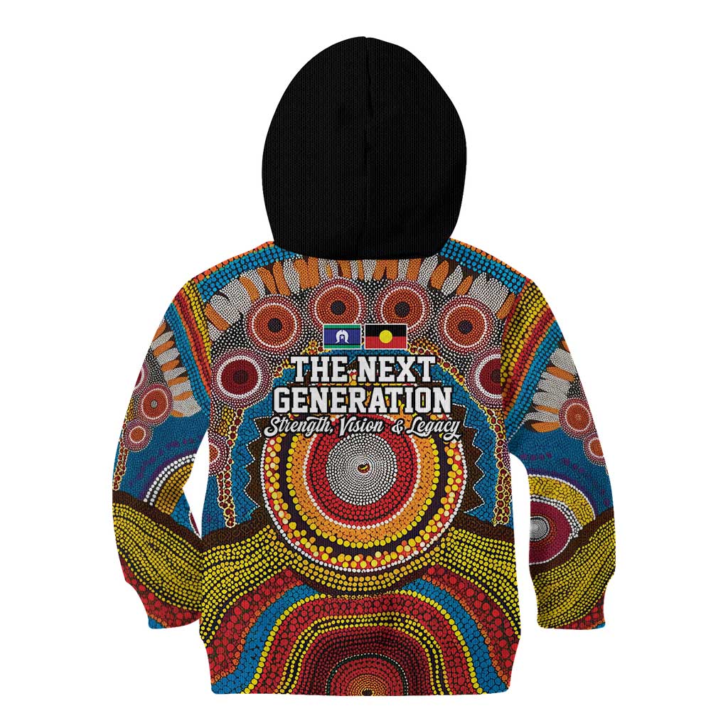 A Bright Future NAIDOC 2025 Kid Hoodie Aboriginal Indigenous Art