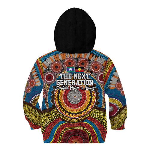 A Bright Future NAIDOC 2025 Kid Hoodie Aboriginal Indigenous Art