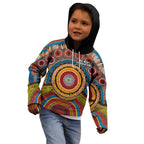 A Bright Future NAIDOC 2025 Kid Hoodie Aboriginal Indigenous Art
