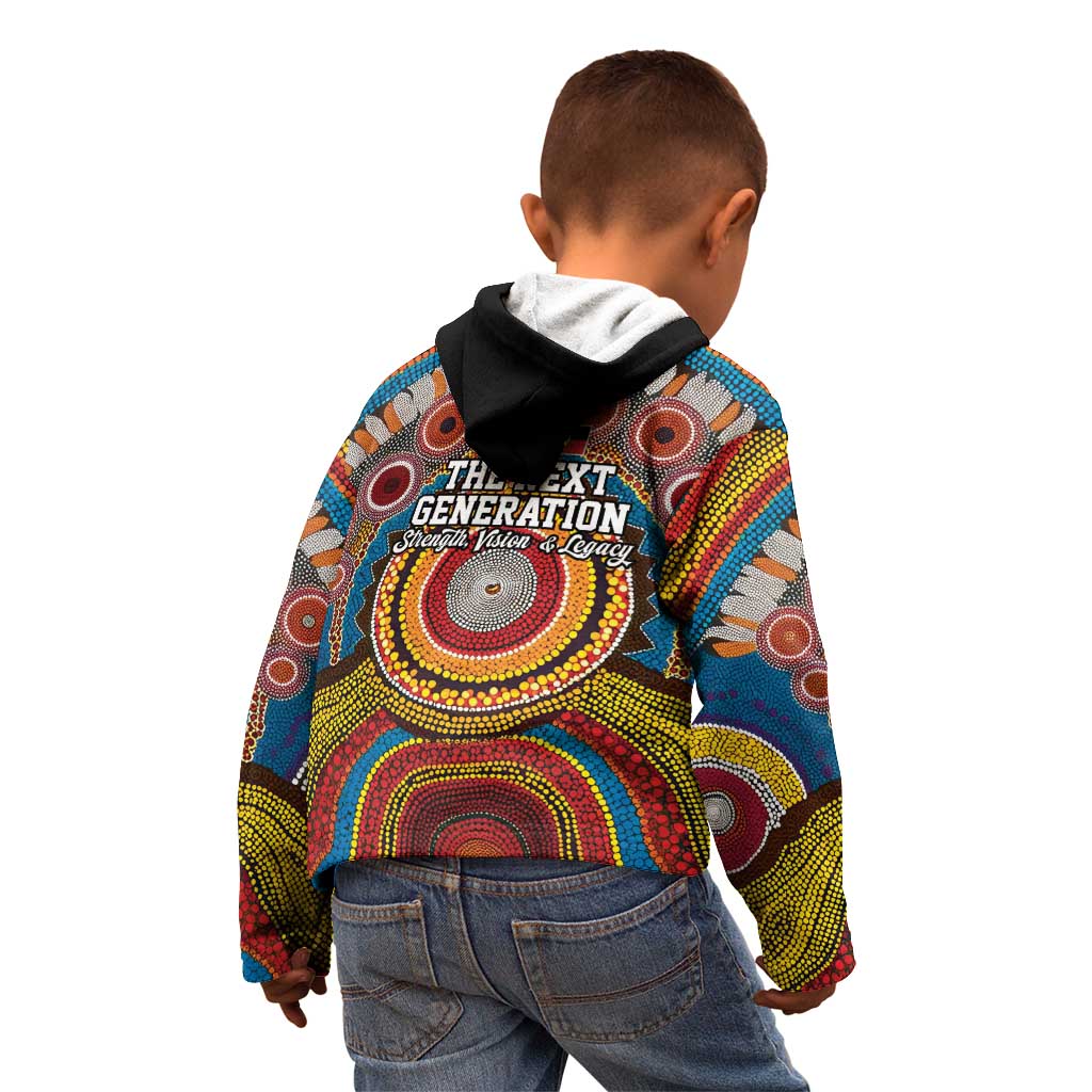 A Bright Future NAIDOC 2025 Kid Hoodie Aboriginal Indigenous Art