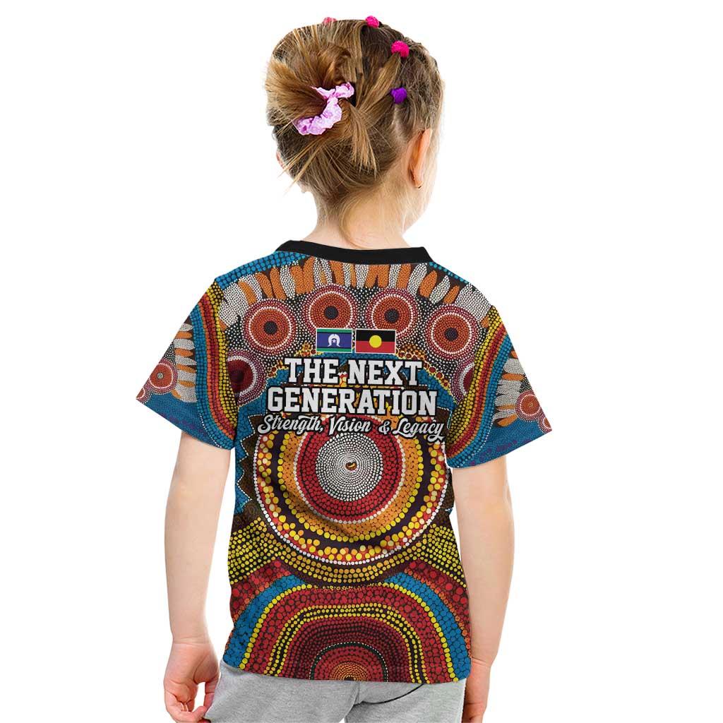 A Bright Future NAIDOC 2025 Kid T Shirt Aboriginal Indigenous Art