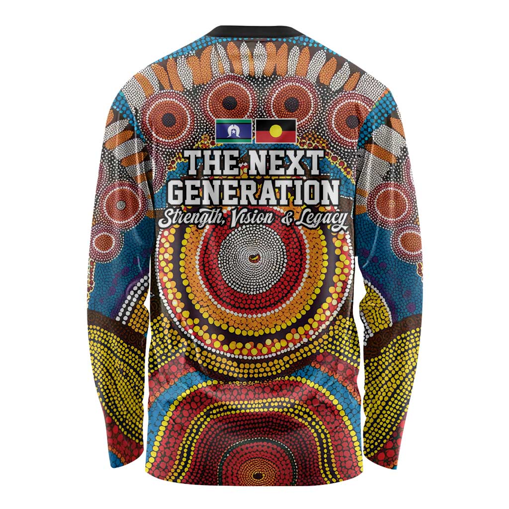 A Bright Future NAIDOC 2025 Long Sleeve Shirt Aboriginal Indigenous Art