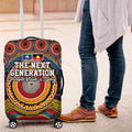 A Bright Future NAIDOC 2025 Luggage Cover Aboriginal Indigenous Art