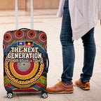 A Bright Future NAIDOC 2025 Luggage Cover Aboriginal Indigenous Art