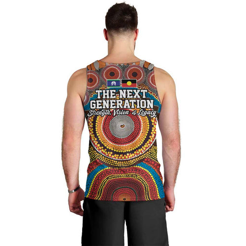 A Bright Future NAIDOC 2025 Men Tank Top Aboriginal Indigenous Art