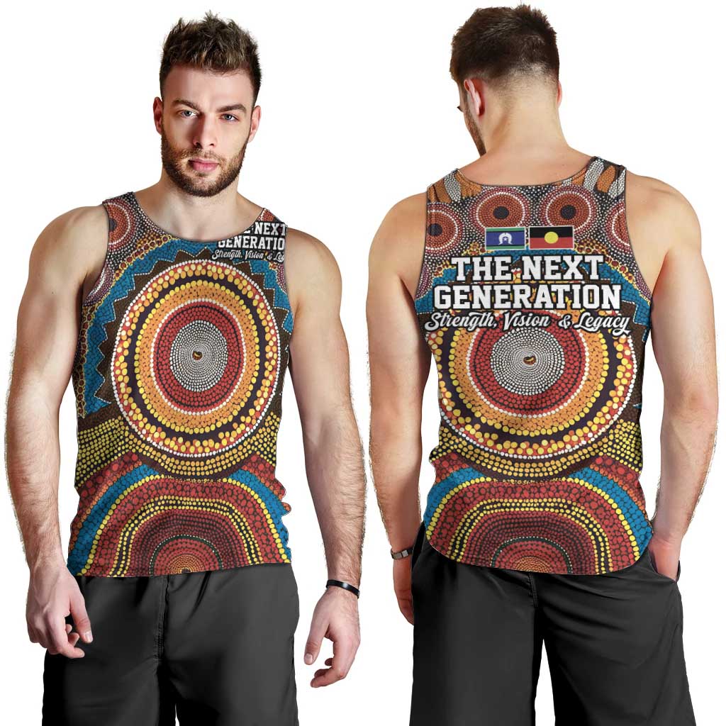 A Bright Future NAIDOC 2025 Men Tank Top Aboriginal Indigenous Art