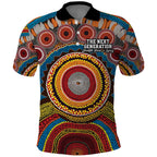 A Bright Future NAIDOC 2025 Polo Shirt Aboriginal Indigenous Art