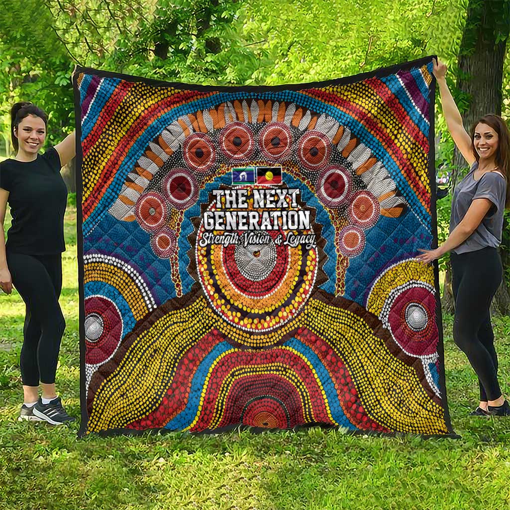 A Bright Future NAIDOC 2025 Quilt Aboriginal Indigenous Art