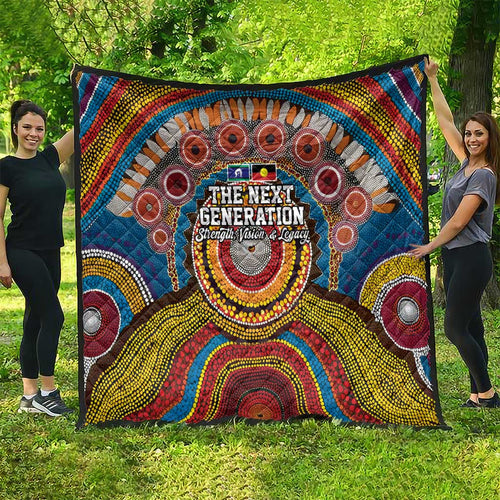 A Bright Future NAIDOC 2025 Quilt Aboriginal Indigenous Art