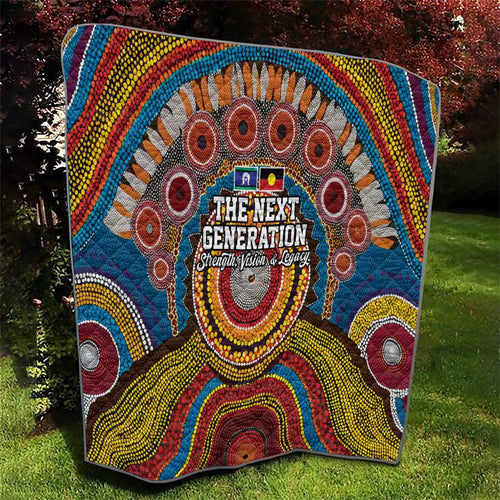 A Bright Future NAIDOC 2025 Quilt Aboriginal Indigenous Art