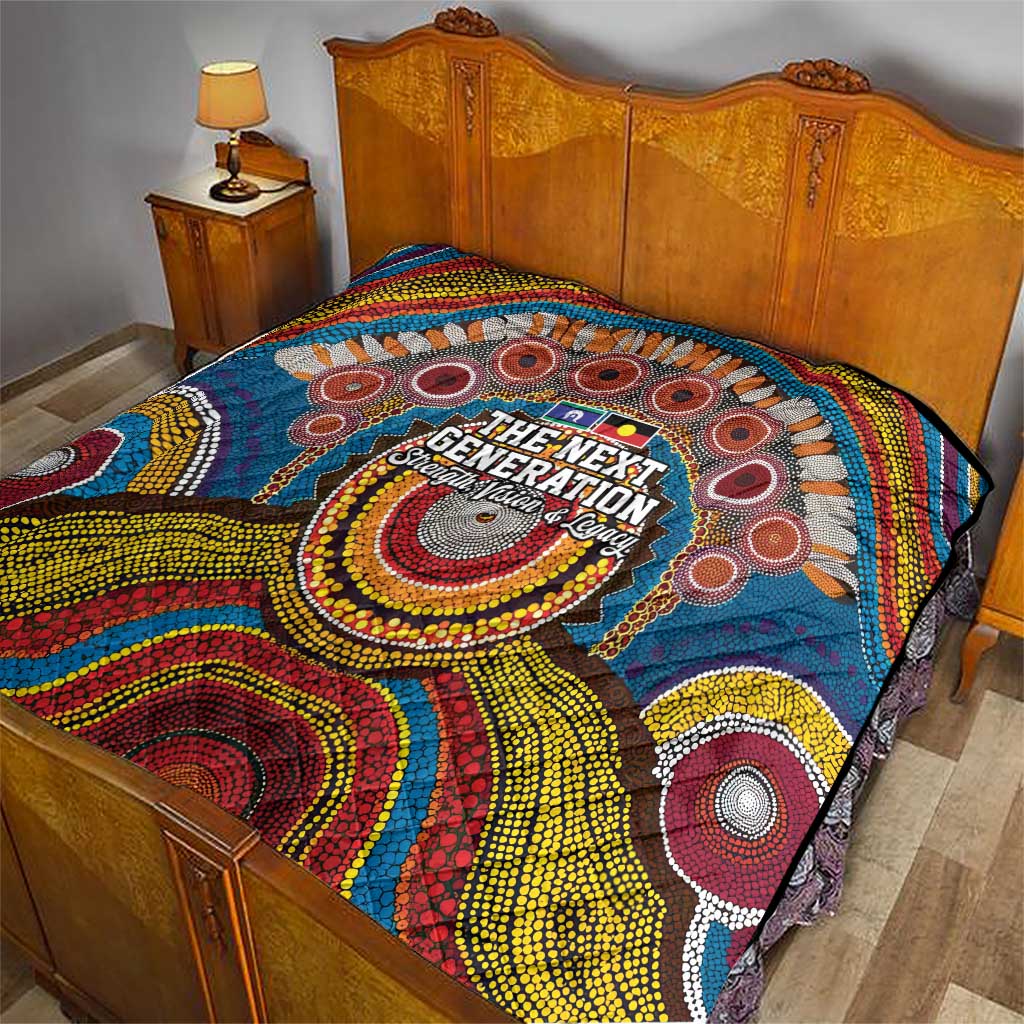 A Bright Future NAIDOC 2025 Quilt Aboriginal Indigenous Art
