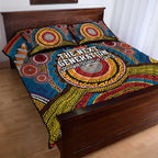 A Bright Future NAIDOC 2025 Quilt Bed Set Aboriginal Indigenous Art