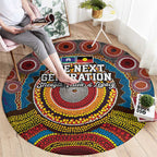 A Bright Future NAIDOC 2025 Round Carpet Aboriginal Indigenous Art
