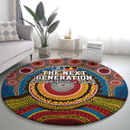 A Bright Future NAIDOC 2025 Round Carpet Aboriginal Indigenous Art