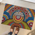 A Bright Future NAIDOC 2025 Rubber Doormat Aboriginal Indigenous Art