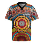 A Bright Future NAIDOC 2025 Rugby Jersey Aboriginal Indigenous Art