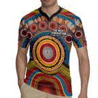 A Bright Future NAIDOC 2025 Rugby Jersey Aboriginal Indigenous Art
