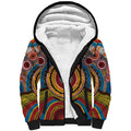 A Bright Future NAIDOC 2025 Sherpa Hoodie Aboriginal Indigenous Art