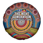 A Bright Future NAIDOC 2025 Spare Tire Cover Aboriginal Indigenous Art