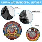 A Bright Future NAIDOC 2025 Spare Tire Cover Aboriginal Indigenous Art