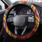 A Bright Future NAIDOC 2025 Steering Wheel Cover Aboriginal Indigenous Art