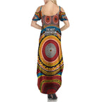 A Bright Future NAIDOC 2025 Summer Maxi Dress Aboriginal Indigenous Art
