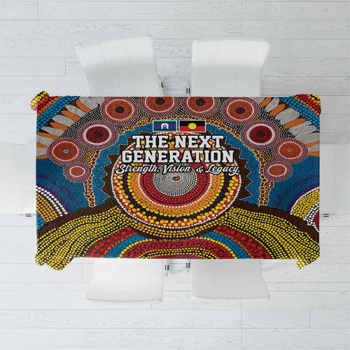 A Bright Future NAIDOC 2025 Tablecloth Aboriginal Indigenous Art